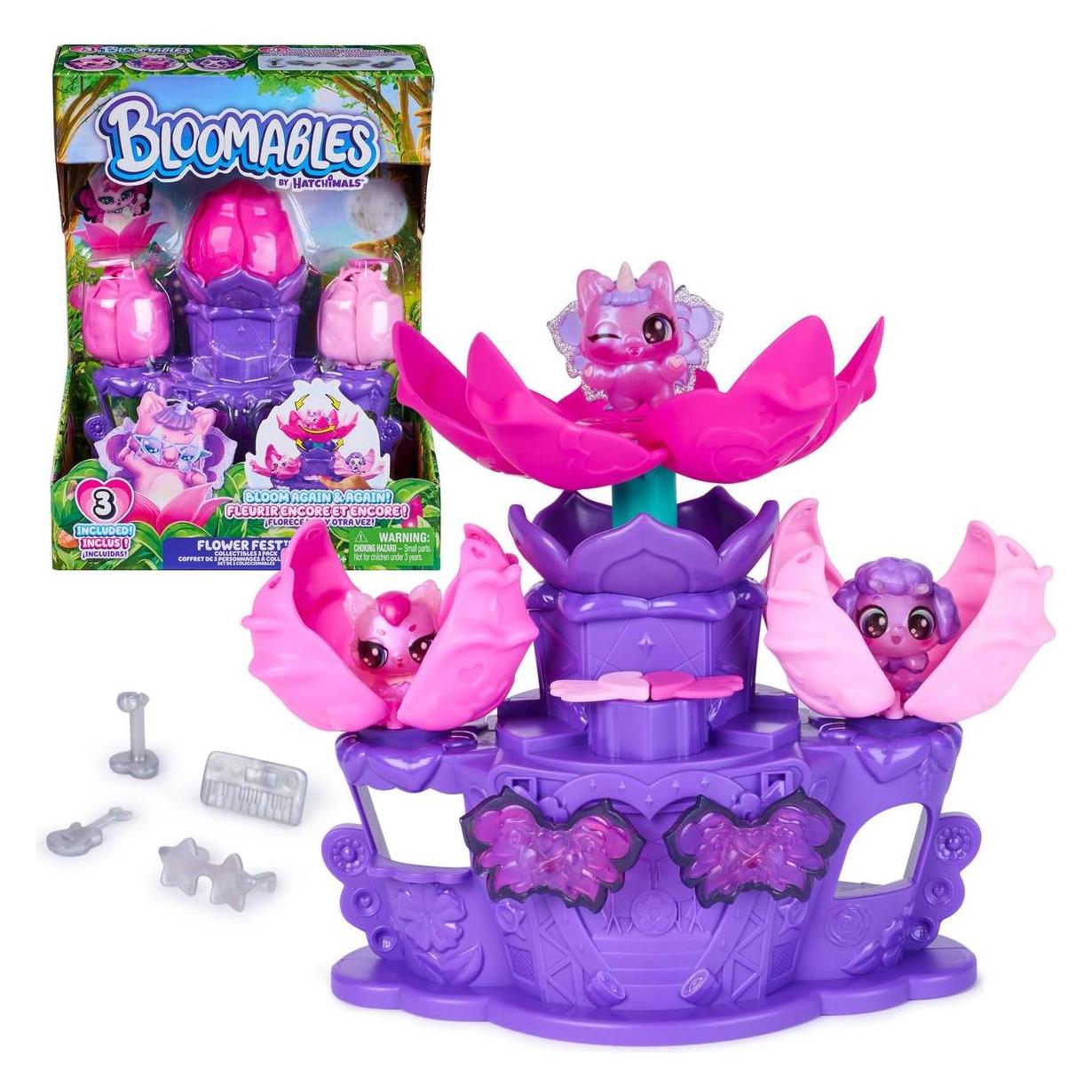 Hatchimals HATCH playset Flower Fest 3-pack (6075190)
