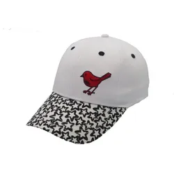 Girls Golf Stars & Bird Damen Cap (15604) weiss