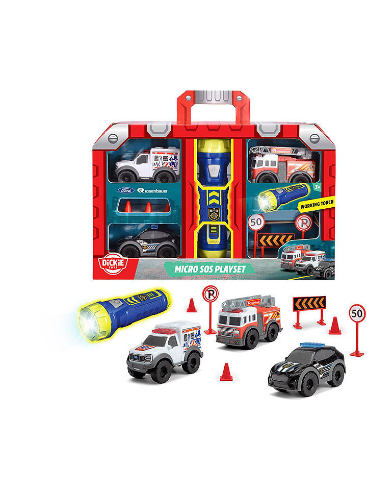 Dickie Toys Spielset "Micro SOS" - ab 3 Jahren - onesize