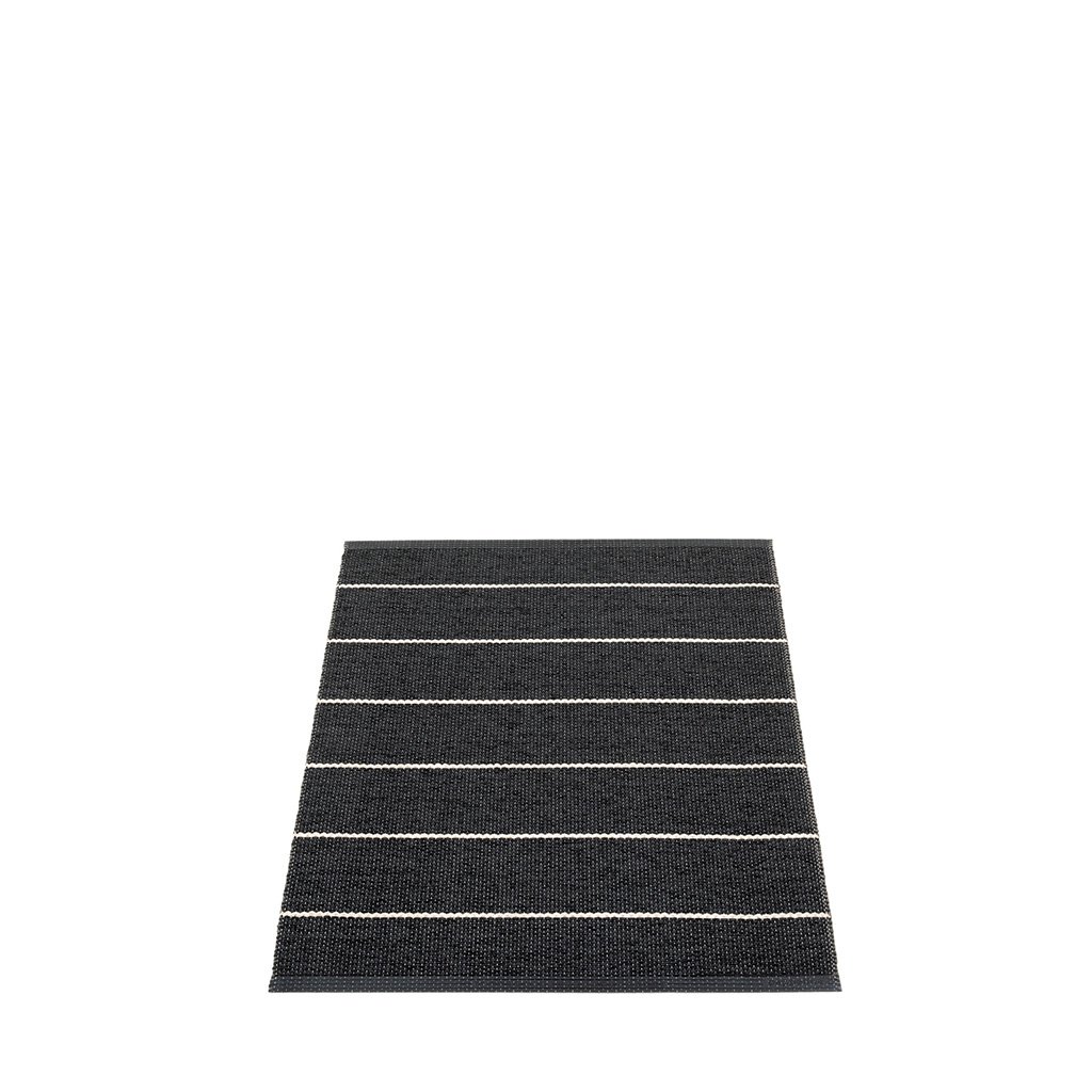pappelina Carl Outdoor-Teppich - black / charcoal (70 x 90cm) 70 x 90cm CAX709