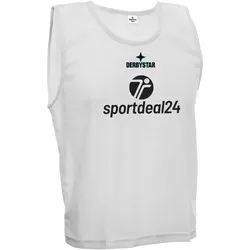DERBYSTAR Markierungshemdchen sd24Logo Weiß Boy
