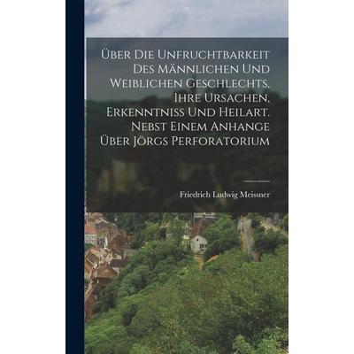 Über die Unfruchtbarkeit des männlichen und weiblichen Geschlechts, ihre Ursachen, Erkenntniss und Heilart. Nebst einem Anhange über Jörgs