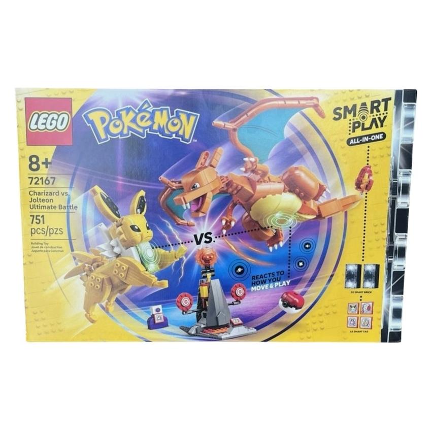 LEGO SMART Play: Ultimate Showdown between Charizard and Jolteon (72167, LEGO Pokémon) (72167)