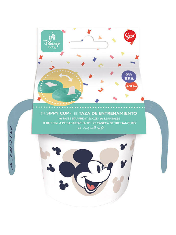 Disney Mickey Mouse Trinkbecher "Mickey Mouse" in Blau - 250 ml - onesize