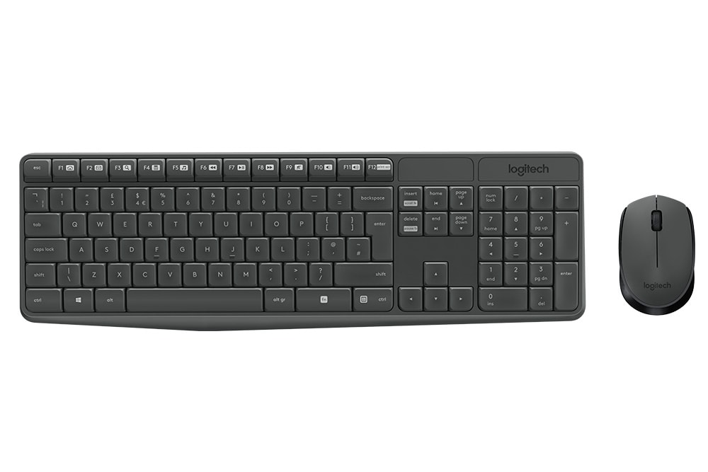 Logitech MK235 | US | Kabellose Maus-Tastaturkombination