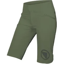 Endura, Damen, Velohosen, Women'S Singletrack Lite Short Mag (L), Grün