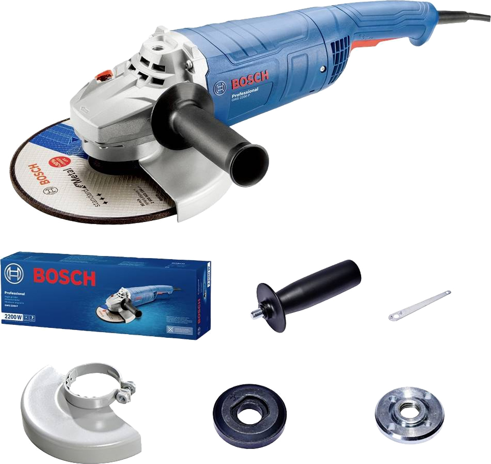 Bosch Winkelschleifer GWS 2200 P 06018F4100