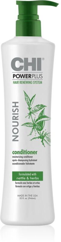 CHI Power Plus Nourish Conditioner après-shampoing nourrissant pour restaurer le cuir chevelu 946 ml