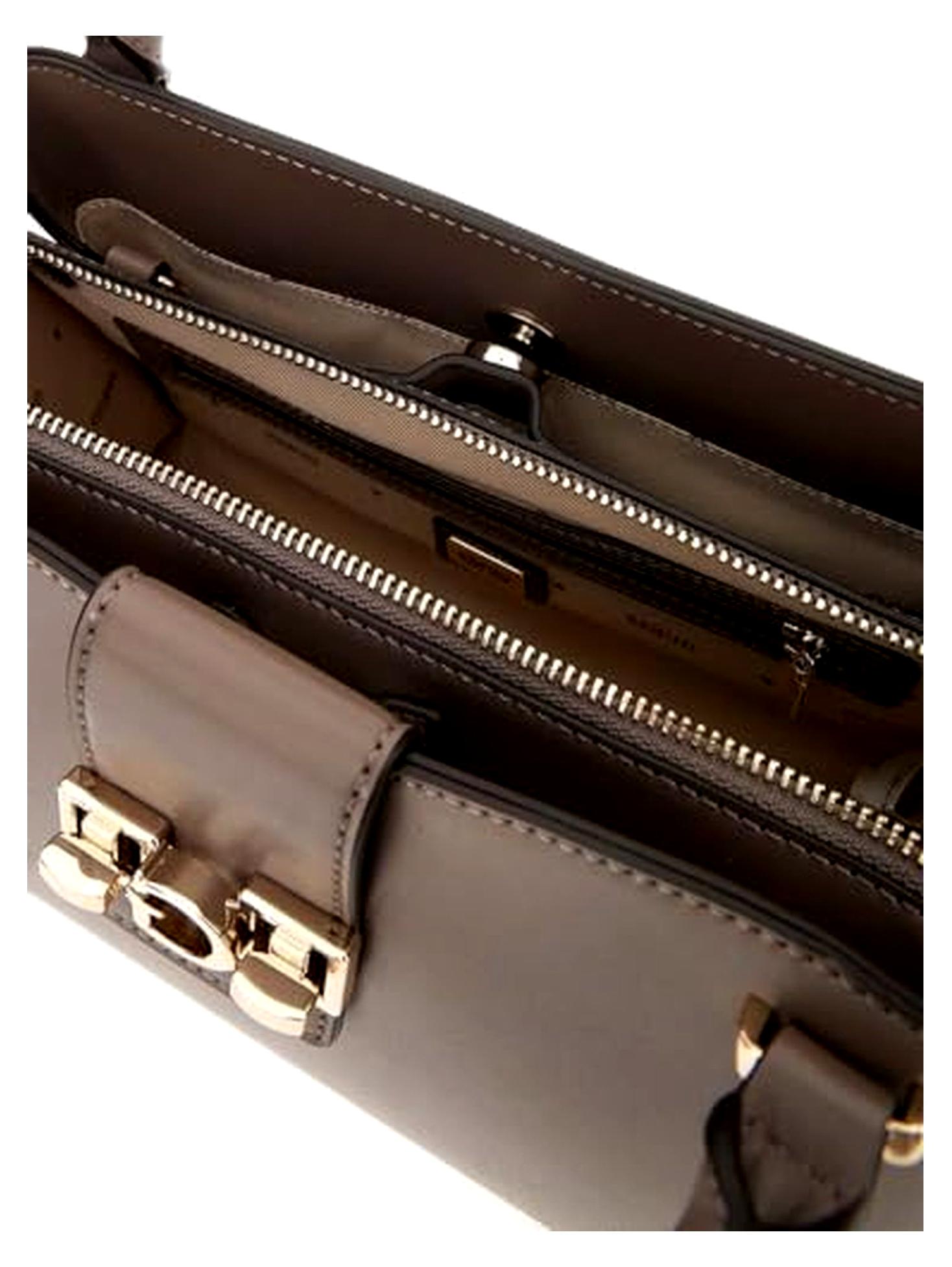 Handtasche Schultertasche Jane Satchel Dark Taupe