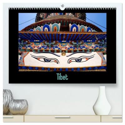 Tibet (hochwertiger Premium Wandkalender 2027 DIN A2 quer), Kunstdruck in Hochglanz