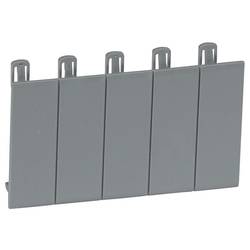 Legrand 001961 LEGRAND Streifen 5 Module grau 001961 Abdeckstreifen Kunststoff Grau 20 St.