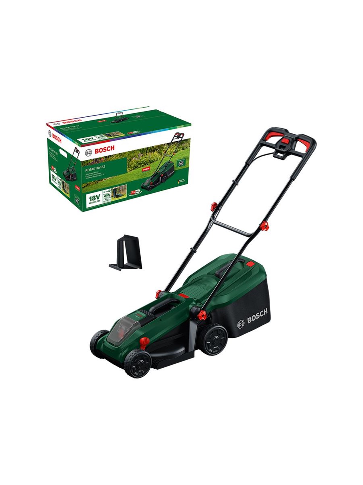 Bosch Elektro-Rasenmäher Rotak 18V-32 Solo