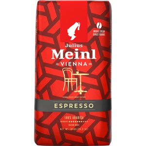 Julius-Meinl Kaffee Vienna Espresso, ganze Bohnen, 100% Arabica, 1 kg