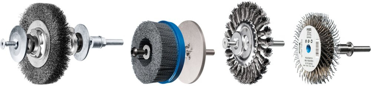 PFERD TOOLS Zubehör Werkzeughalter BO für POLISCTATCH-Bürste mit M14 auf 8 mm Schaft (43595014)
