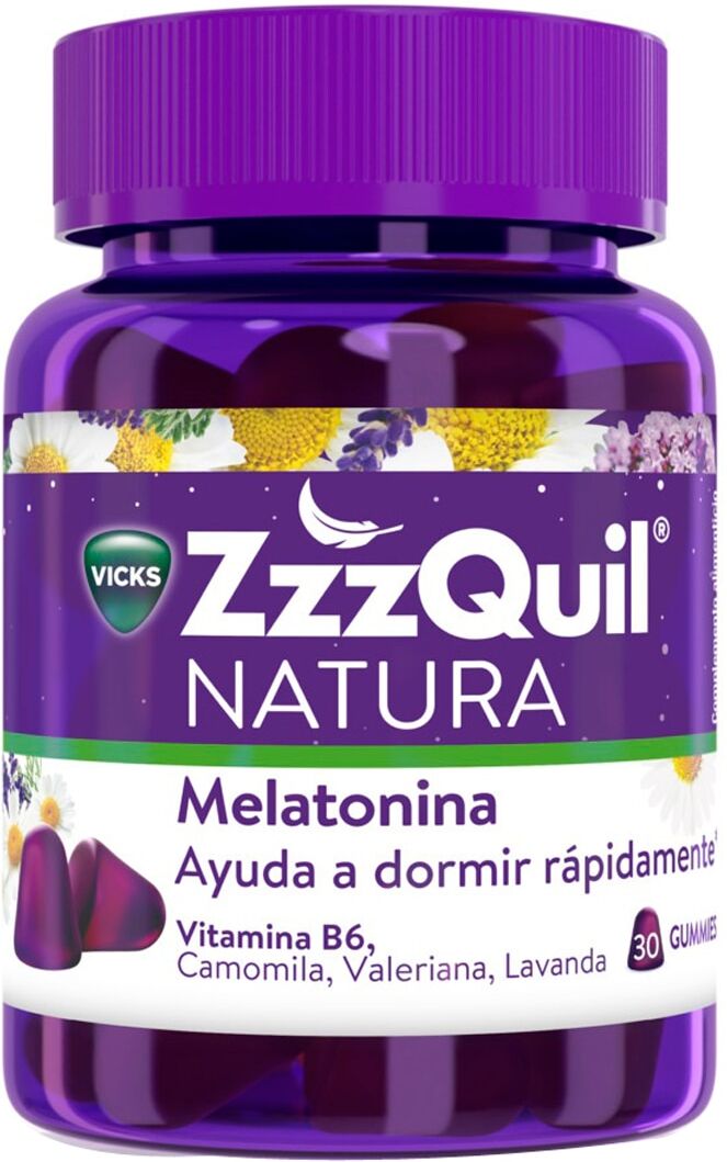 ZzzQuil 30 Gummies Natura Melatonina .