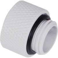 Eiszapfen Verlängerung G1/4 AG auf G1/4 IG - White weiß, für weiche Schläuche (PVC, Silikon, Neoprene)
