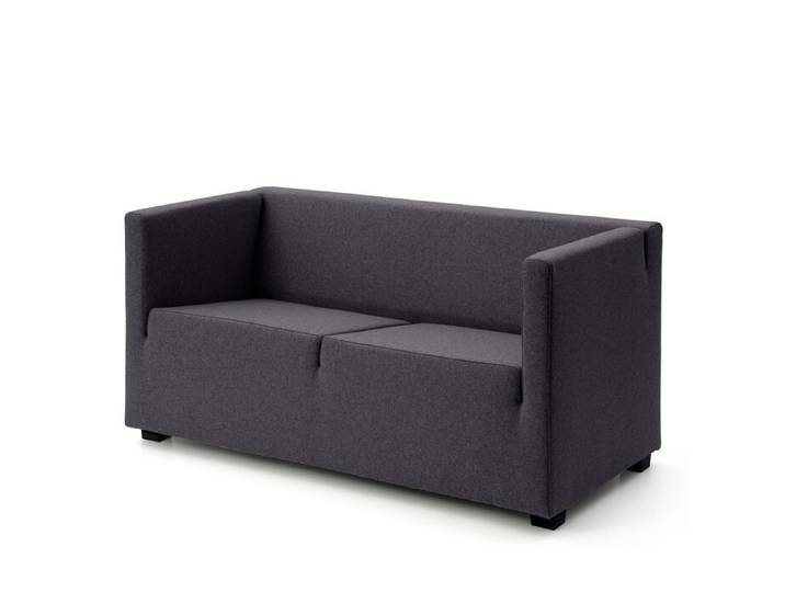 Sofa Janis grau, Designer Artefakt, 140x70x70 cm