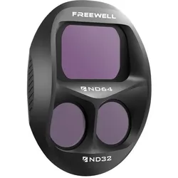 Freewell Mavic 4 Pro Split ND64/ND32 Filter (Drohnen Filter, Dji Mavic 4 Pro), Drohne Zubehör, Transparent