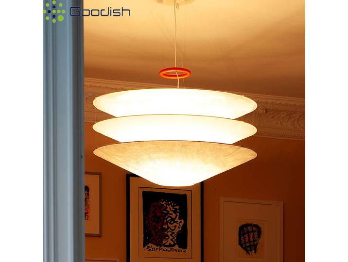 Lampes suspendues LED en papier empilées de style nordique minimaliste moderne, lampes créatives artistiques pour le salon, décoration de la maison, lustre
