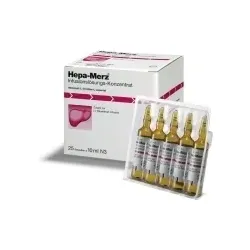 HEPA-MERZ Infusionslösungs-Konzentrat Ampullen 25X10 ml