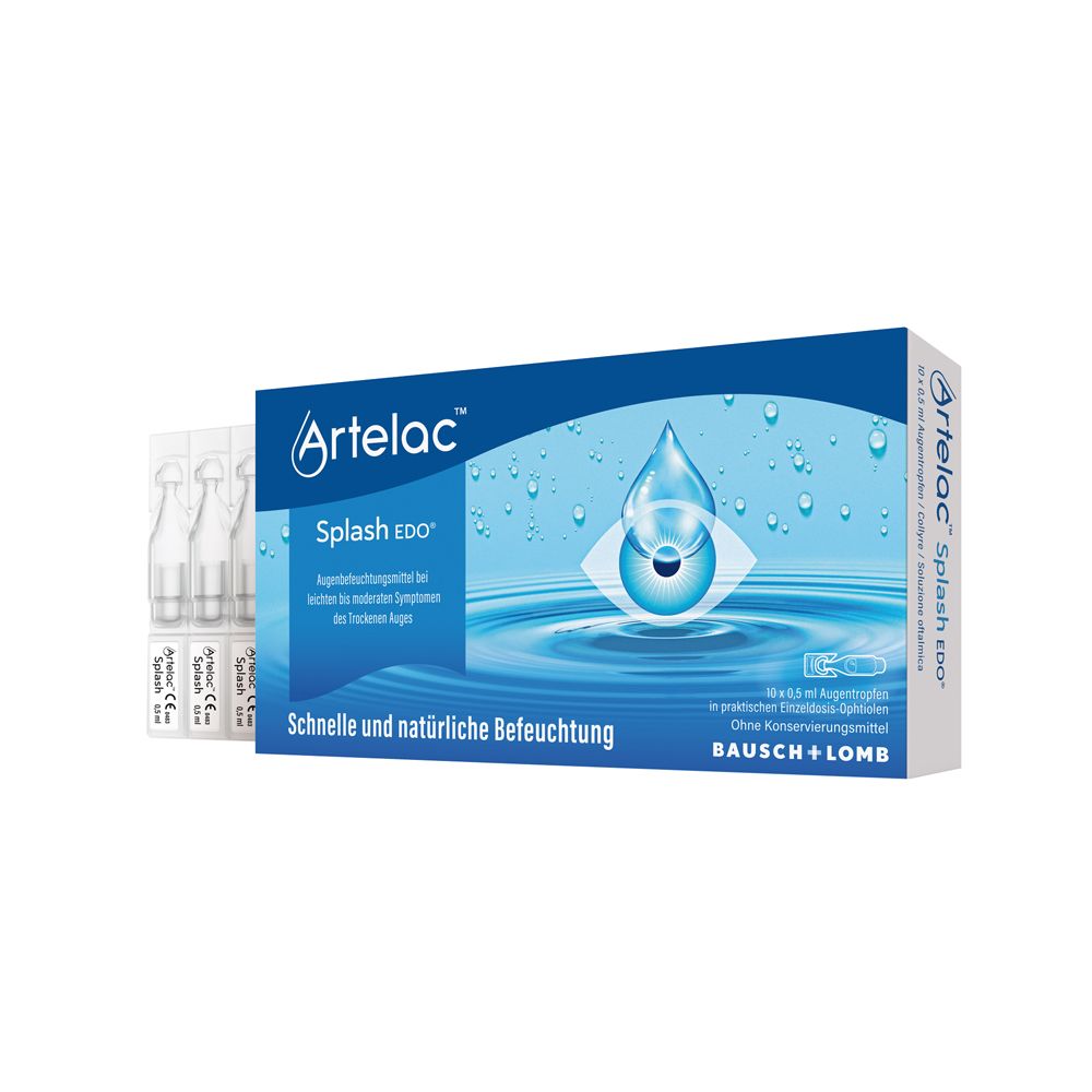 Artelac Splash EDO Augentropfen 10x0,5 ml