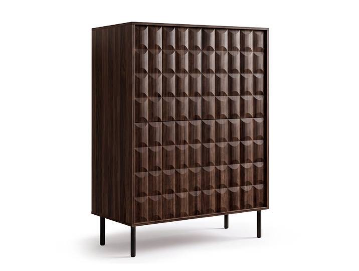 Rangement 4 portes Diamante Expresso - Basika