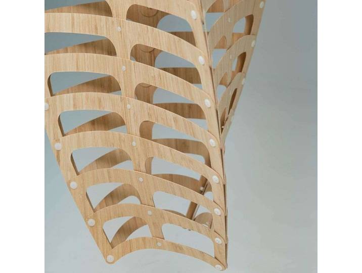 Toru Pendelleuchte Medium Bamboo - David Trubridge - Wohnzimmer - Bambus