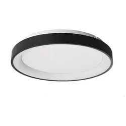 Deko-Light LED Deckenaufbauleuchte MEROPE, 40cm, 30W, 3000/4000K, IP20, schwarz D-348187