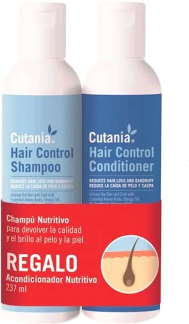 Vetnova Cutania Hair Control Pack Shampoo 236 ml + Conditioner 236 ml
