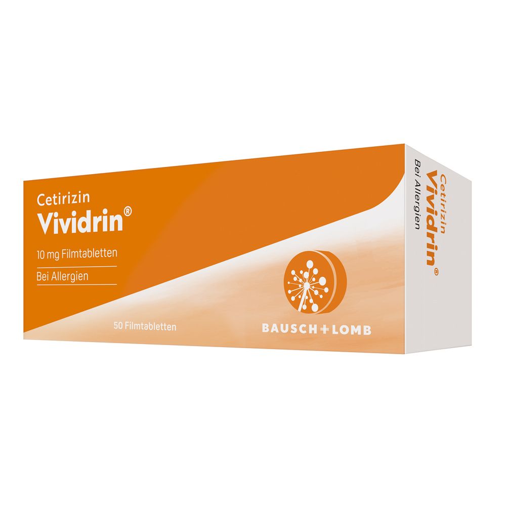 Cetirizin Vividrin 10 mg Filmtabletten 50 St