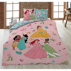 Disney Disney Princess Bettwäsche 135×200 + 80×80 cm – Weiche Kinderbettwäsche