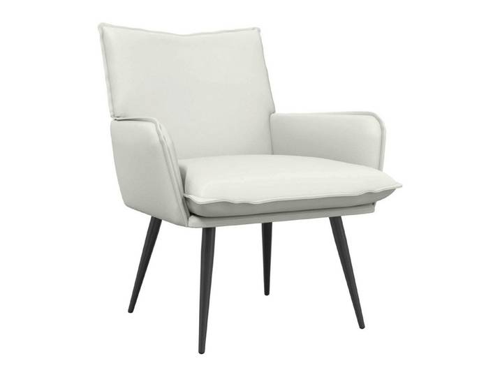 vidaXL Sessel Sessel Weiß Kunstleder (1-St)