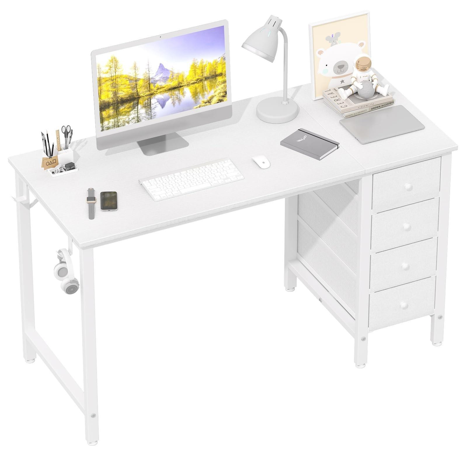 Merkloos Computer Bureau voor Thuis en Kantoor, Breedte: 120 cm