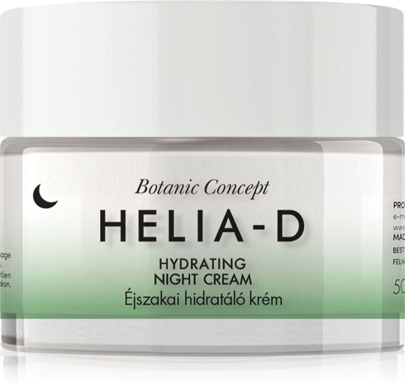 Helia-D Botanic Concept hydrating night cream 50 ml