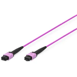 Digitus Glasfaser-Patchkabel, MPO, Buchse, OM4, Methode A, 10m