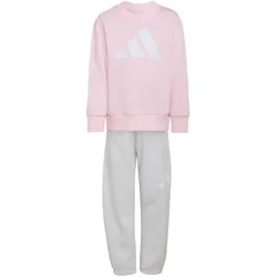adidas Essentials Jogginganzug jüngere Kinder KT3328 - clear pink/white/white 110