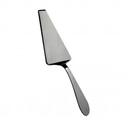Salvinelli Dessertschaufel aus glattem Edelstahl, 31 cm