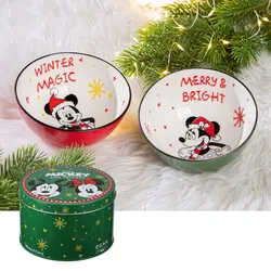 Schalen Mickey & Minney Mouse - Winter Magic 2er Set