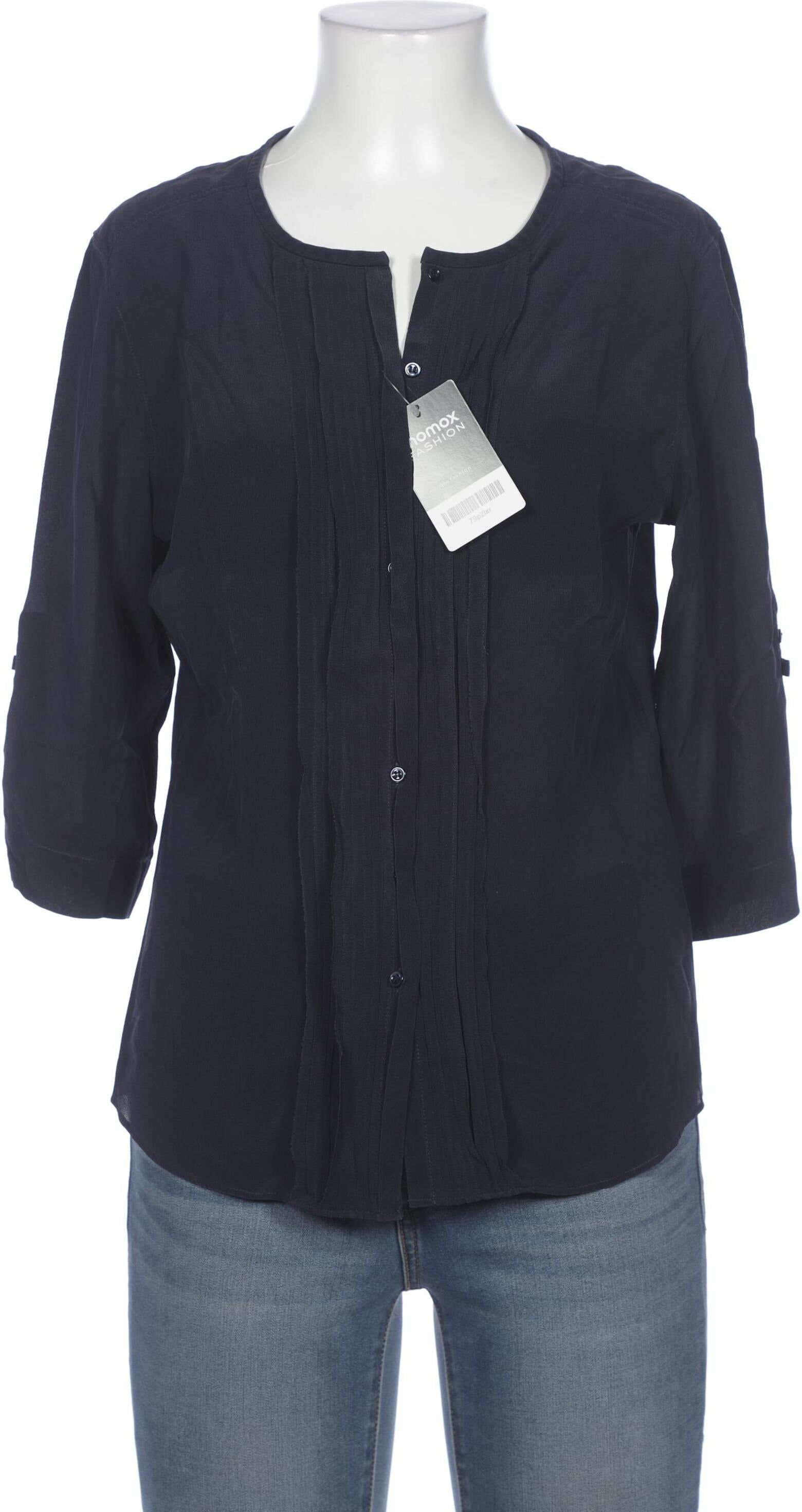 windsor. Damen Bluse, Marineblau, Gr. EU 36, Seide - Second Hand