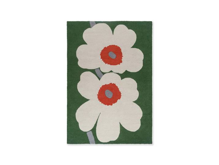 Marimekko Tapis plastique tufté Unikko 60ème anniversaire 140x200 cm