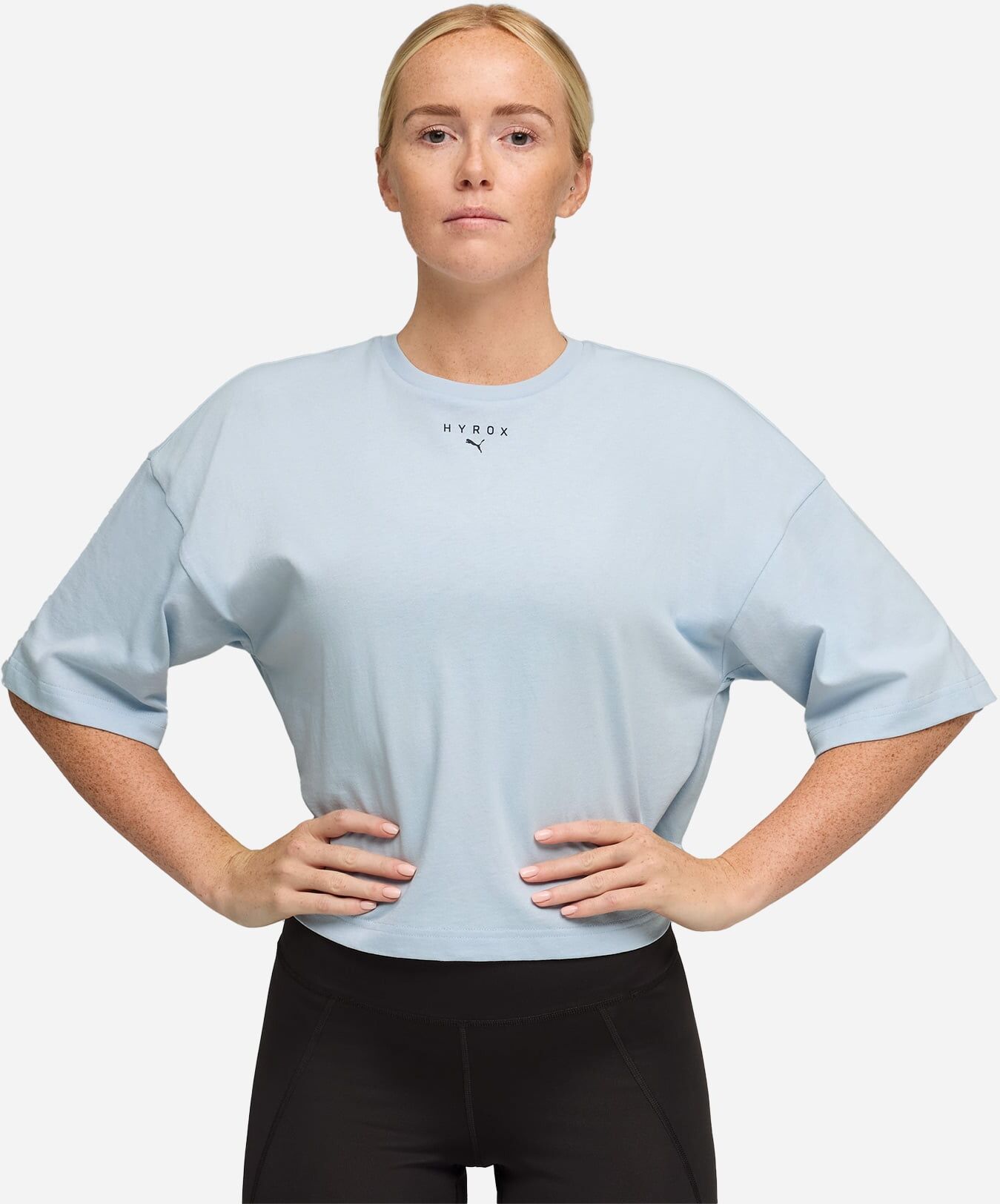 Puma Hyrox Graphic W - T-shirt Training - Donna - Azzurro M