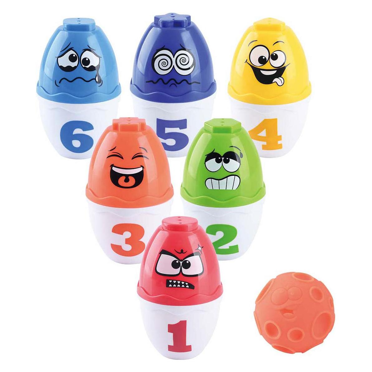 Play Bowling Spielset Faces, 13-tlg. (57899250)