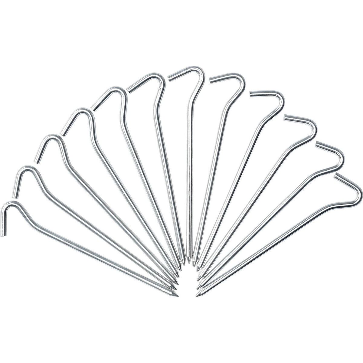 Jack Wolfskin Power PEG (12 Pcs) silver (6221) One Size 36130_6221_OS
