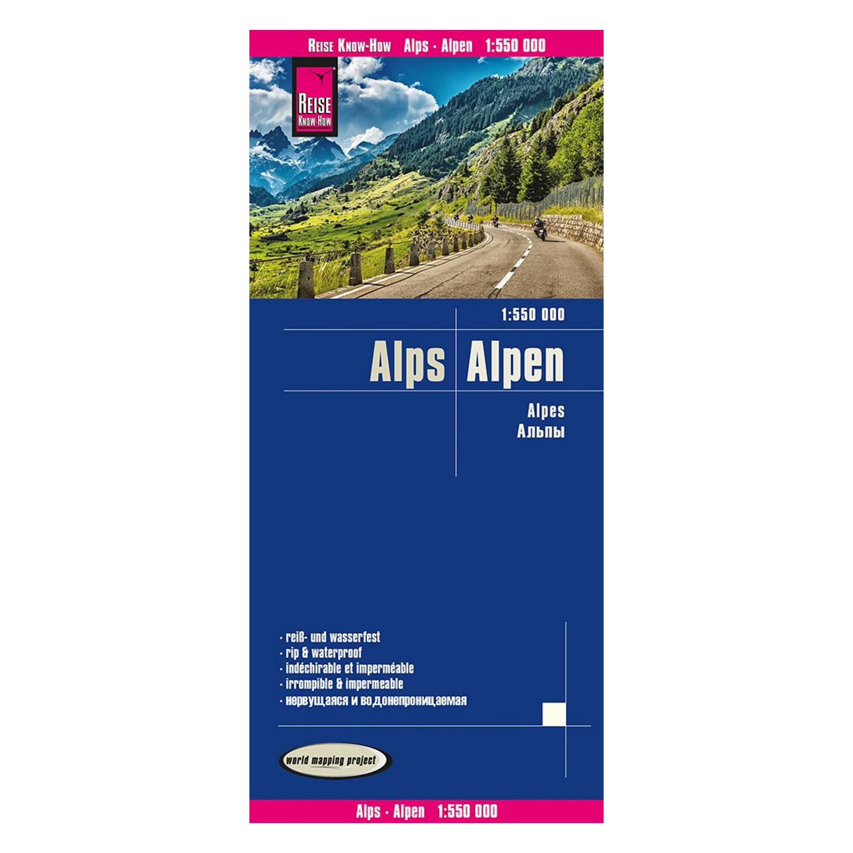 Reise Know-How Alpen 550000 (7126003)