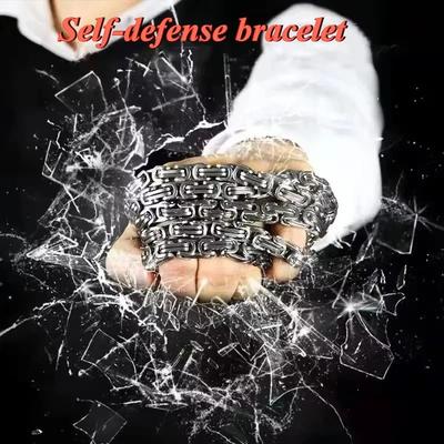Dragon Self Defense Bracelet Stainless Steel Protection Whip High Yield EDC Security Interaction Hub without Faucet