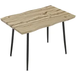 ESSTISCH rechteckig Eiche 110/70/75 cm