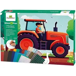 Sycomore Stick'N Fun XL Mosaiques - La Vie A La Ferme (Fr-De-It)