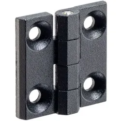 Scharniere/mit Befestigungsbohrungen | b1=30 mm / Zink-Druckguss, schwarz | 25160.0205