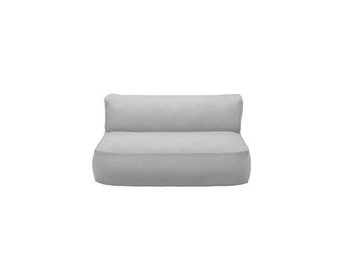 blomus Outdoor 2-Sitzer Modul -Grow- Loungemodul für Garten & Terrasse, wetterfest & UV-beständig Farbe Cloud Bouclé 2-Sitzer Sofa Modul ohne Bodenplatte
