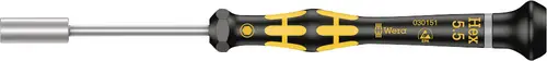 Wera 1569 ESD Steckschlüssel-Schraubendreher Schlüsselweite (metrisch): 5.5mm Klingenlänge: 60mm